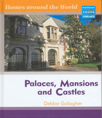 Book cover for Homes Around World Palaces Mansions Castles Macmillan Library