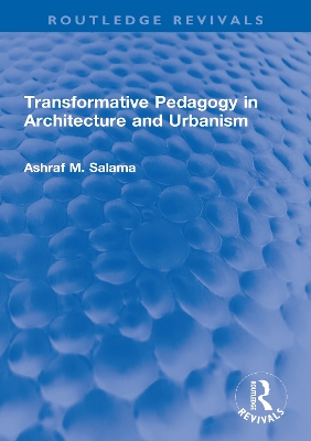 Book cover for Transformative Pedagogy in Architecture and Urbanism