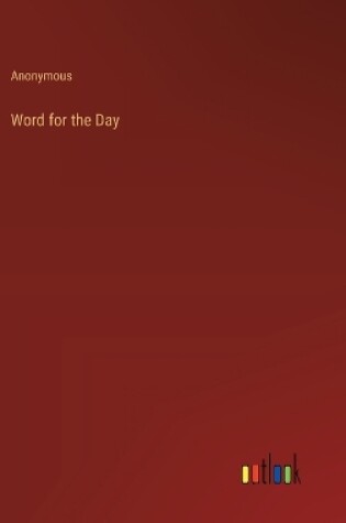 Cover of Word for the Day