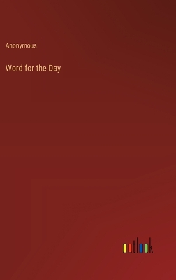 Book cover for Word for the Day