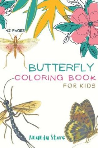 Cover of Butterfly Coloring Book