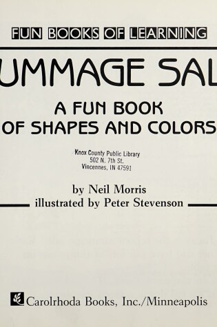 Cover of Rummage Sale
