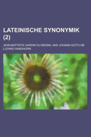 Cover of Lateinische Synonymik (2 )