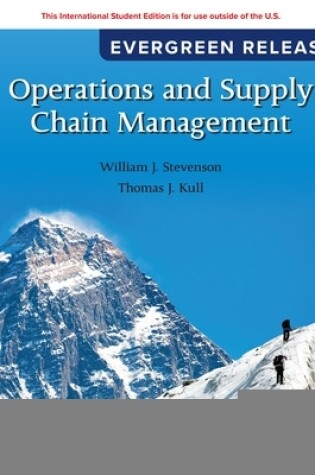 Cover of Operations and Supply Chain Management: 2024 Release ISE