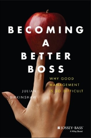 Cover of Becoming A Better Boss