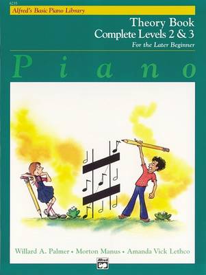 Book cover for Alfred's Basic Piano Library Theory Book 2-3
