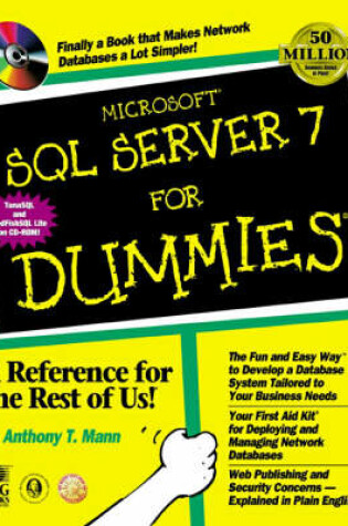 Cover of Microsoft SQL Server 7 For Dummies