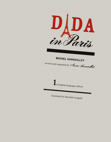 Cover of Dada in Paris