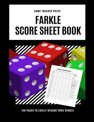 Book cover for Farkle Score Sheet Book