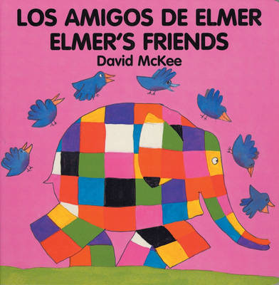 Book cover for Elmer's Friends (spanish-english)