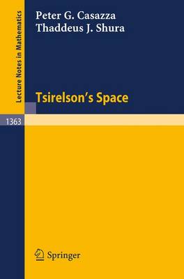 Cover of Tsirelson's Space