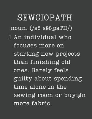 Book cover for Sewciopath