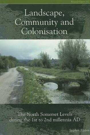 Cover of Landscape Community and Colonisation