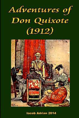 Book cover for Adventures of Don Quixote (1912)