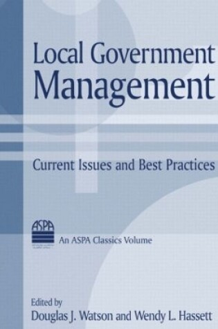 Cover of Local Government Management