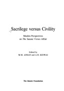 Cover of Sacrilege Versus Civility