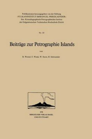 Cover of Beiträge zur Petrographie Islands