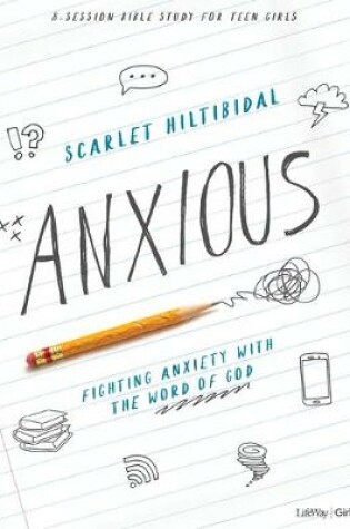 Cover of Anxious Teen Girls' Bible Study Book