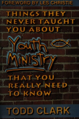 Cover of Things They Never Taught You That You Really Need to Know about Youth Ministry