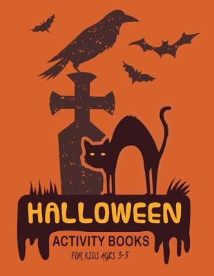 Book cover for Halloween Activity Books for Kids Ages 3-5