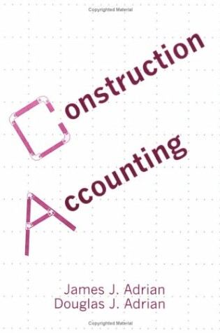 Cover of Construction Accounting