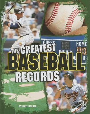 Cover of The Greatest Baseball Records