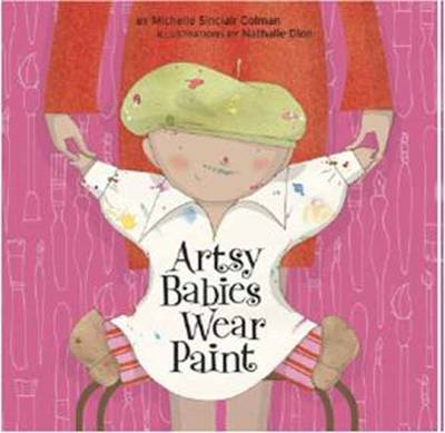 Book cover for Artsy Babies Wear Paint