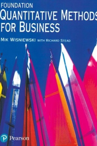 Cover of Foundation Quantitative Methods For Business