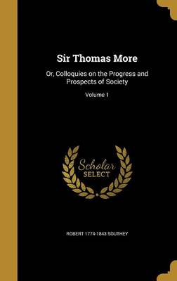 Book cover for Sir Thomas More