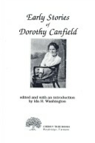 Cover of Early Stories of Dorothy Canfield