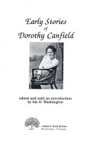 Book cover for Early Stories of Dorothy Canfield