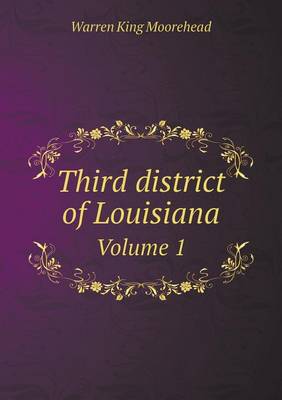 Book cover for Third district of Louisiana Volume 1