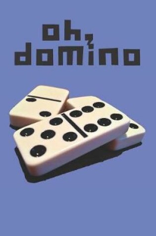 Cover of Dominoes Blank Lined Journal Notebook