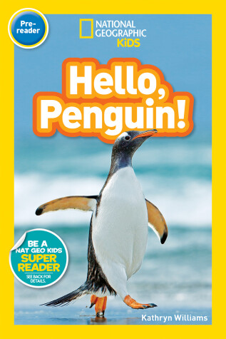 Book cover for National Geographic Readers: Hello, Penguin! (Pre-reader)