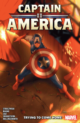 Book cover for Captain America by J. Michael Straczynski Vol. 2