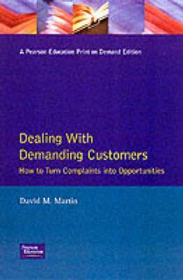 Book cover for Dealing With Demanding Customers