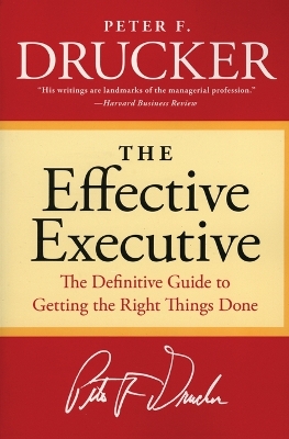 Book cover for The Effective Executive