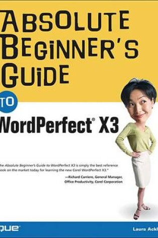 Cover of Absolute Beginner's Guide to WordPerfect X3