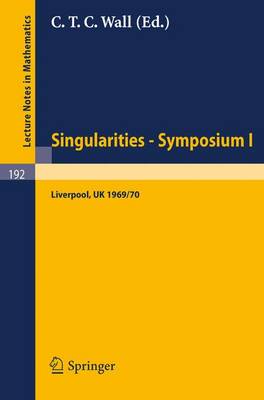 Book cover for Proceedings of Liverpool Singularities - Symposium I. (University of Liverpool 1969/70)