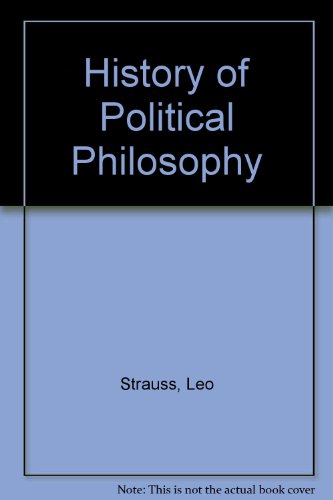 Book cover for History of Political Philosophy