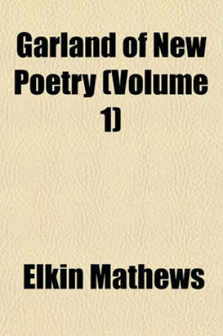 Cover of Garland of New Poetry (Volume 1)