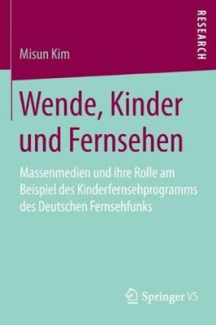 Cover of Wende, Kinder Und Fernsehen