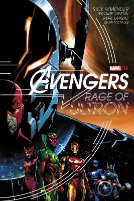 Book cover for Avengers: Rage of Ultron