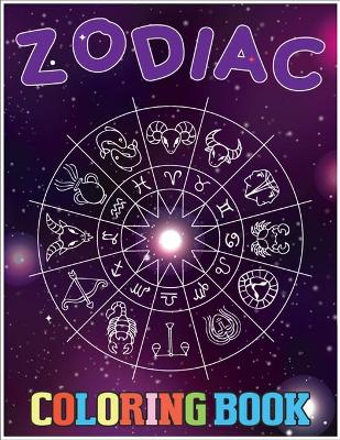 Book cover for Zodiac Coloring Book