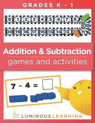 Book cover for Addition and Subtraction Games and Activities - Grades K - 1