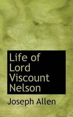 Book cover for Life of Lord Viscount Nelson