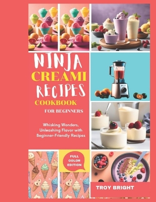 Cover of Ninja Creami Recipes Cookbook for Beginners