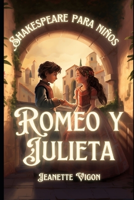 Book cover for Romeo y Julieta Shakespeare para niños