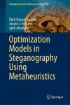 Book cover for Optimization Models in Steganography Using Metaheuristics