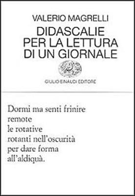 Book cover for Didascalie Per LA Lettura DI UN Giornale